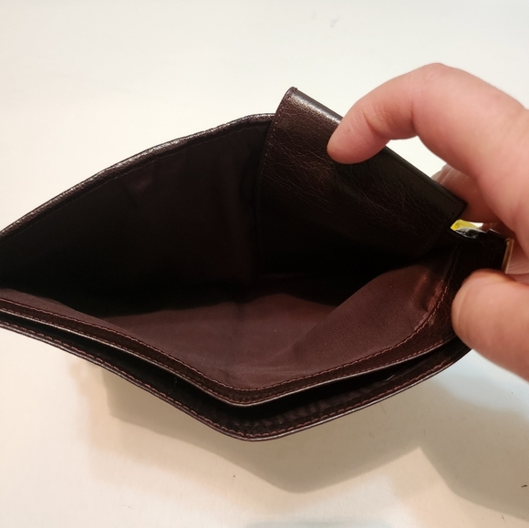 Labbe Butter Soft Dark Espresso Extra Large Wallet, EUC - Picture 10 of 11